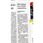 BIM students win CAPSIM competitions